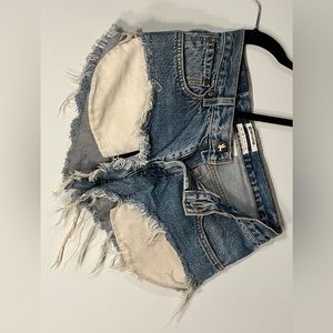 Designer denim shorts: One Teaspoon